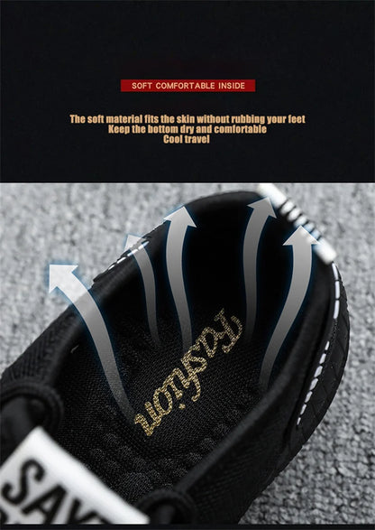 2023 New Spring Autumn Men's Shoes Sports All-match Middle-aged And Elderly Casual Shoes Breathable Fashion Men's Cloth Shoes.