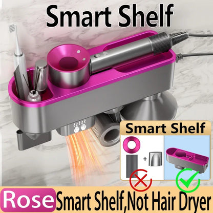 1600W Negative Ionic Hair Dryer For Dyson Hair Dryer Shelf 2 IN 1 Become Hand Dryer Whitout Drilling Hanger Household