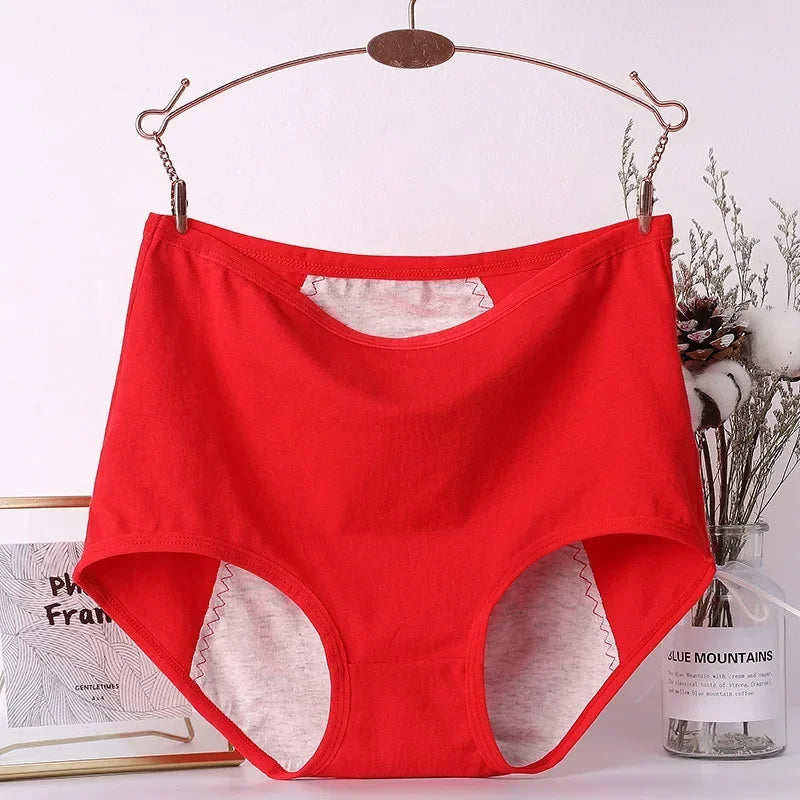Cotton Physiological Period Leak Proof Menstrual Panties Women Breathable Soft Underwear Sexy Breifs Female Intimates.