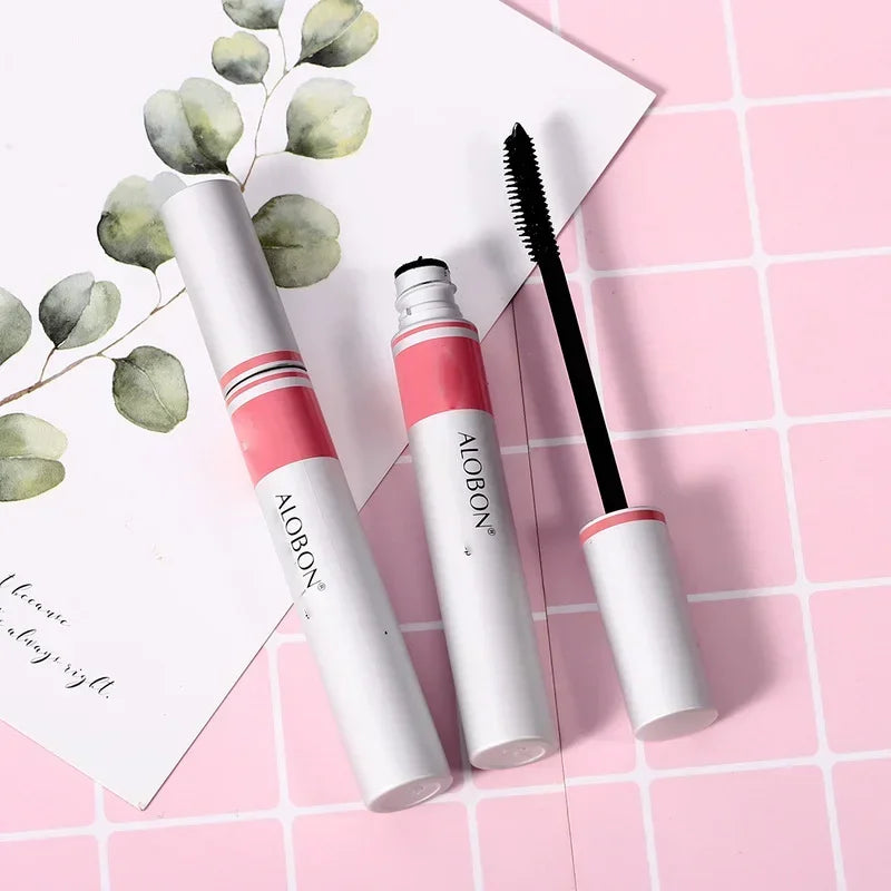 Mascara Curl Eyelash Extension Colossal Mascara Volume Makeup 1pc Black Ink Alobon 3d Fiber Lashes.