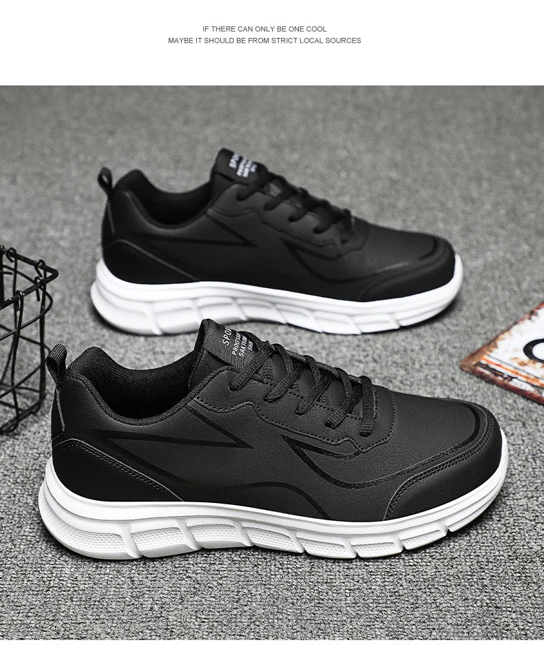 Men's Autumn Waterproof Sneakers Men Casual Sports Shoes Anti-skid Durable Running Tennis Trainers Man Fashion Casual Sneakers.
