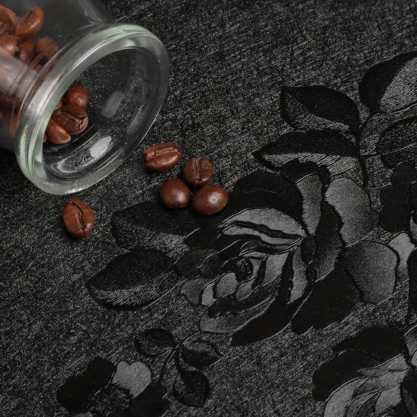 3D Flower Embossed Peel and Stick Wallpaper Self Adhesive Floral Contact Paper Wall Paper for Bedroom Walls Cabinets Drawers