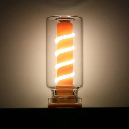 Für die tägliche Beleuchtung Glühbirne Atmosphäre Lampe LED Spirale Filament Licht handgemachte DIY Camping Licht LED flexible Retro USB Glühbirne.