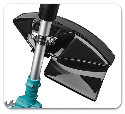 G perfil 10 Zoll bürstenloser elektrischer Rasenmäher, faltbarer Schneider, kabelloses Garten-Gras-Schneid-Trimmer-Werkzeug für Makita 18 V Akku-Pin