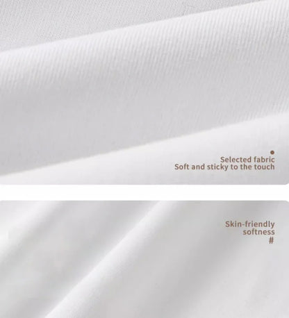 100% pure cotton summer high-end brand men's short sleeve round neck fashionable style half sleeved top breathable T-shirt.