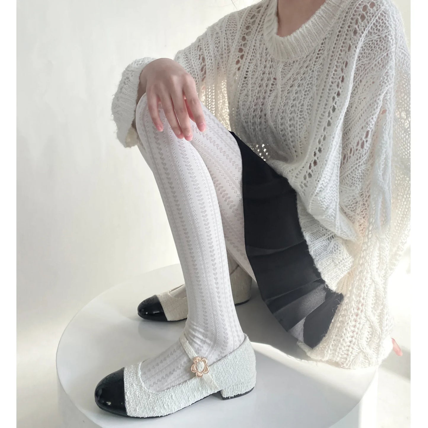 Women Stockings Sexy Slim Pantyhose Spring Autumn Winter Leggings New Solid Color Retro Super Stretch Tights Stockings