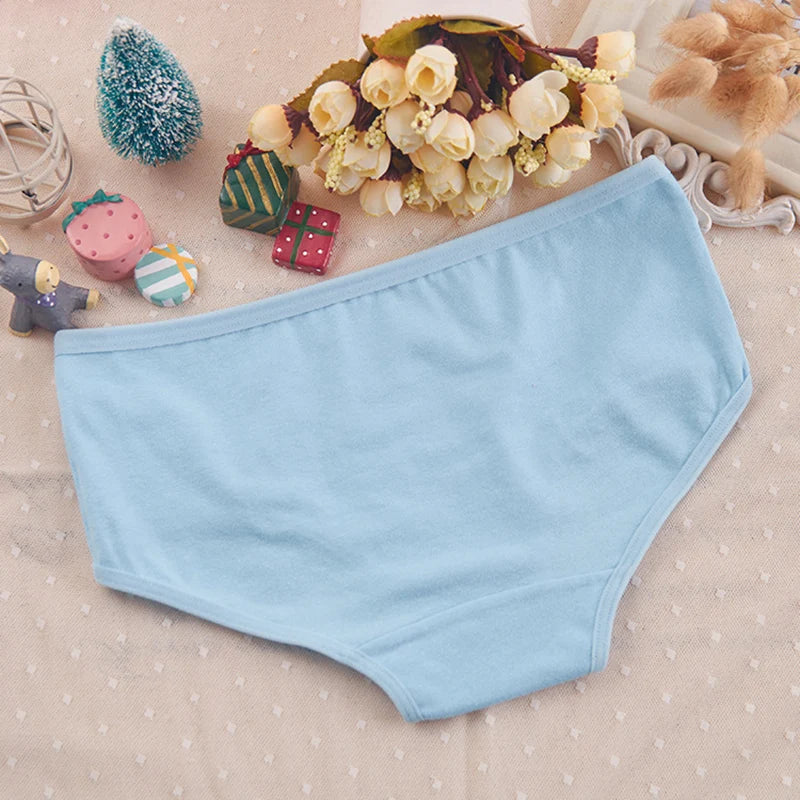 7Pcs/Lot Women's Panties Plus Size Underwear Cotton Briefs Girls Soft Pantys Female Intimates Underpant for Women Sexy Lingeries.