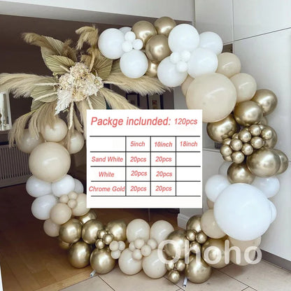 Kaffeebraun Beige Ballon Girlande Bogen Kit Oh Babyparty Dekoration Rustikale Hochzeit Kindergeburtstag Party Taufe Taufe.