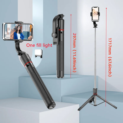 FGCLSY Selfie Stick Tripod Extendable Wireless Bluetooth Remote Portable Smartphone Tripod Stand Mount For iOS Android Phone