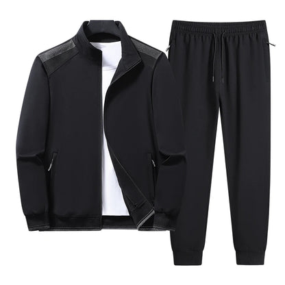 New Men`s Basketball Tracksuit Casual Joggers Sportswear Jackets And Pants 2 Piece Sets Hip Hop Running Sports Suit Men clothing