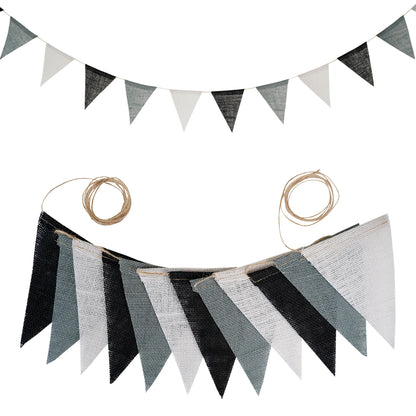 12 Flaggen/13 Flaggen, Wimpelflaggen, Sessische Hochzeit, Party, Dekoration, Wimpelkette, Vintage-Foto-Requisite, Banner, Zuhause, Babyparty, Karneval, Girlande.