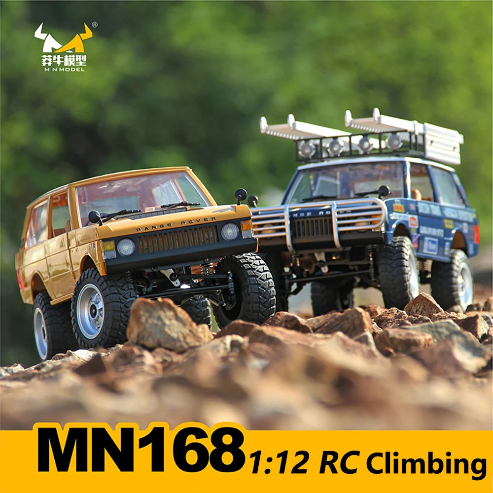 NEW 1/12 MN168 Rc Car MN Model 4WD Remote Control Crawler Off Road Vehicle Electric Climbing Car Toys for Children Adults.