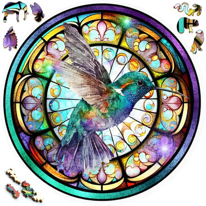 Cat Exclusive Design Intelligent Jigsaws Animal Puzzle Wood Irregular Elephant  Animal Wooden Puzzle for Adult Kids.