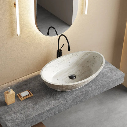 Direkt vom Hersteller integrierter Badezimmer-Haushaltsbalkon-Waschbecken Waschbecken Waschbecken Kunststein-Kunst-Tischwaschbecken