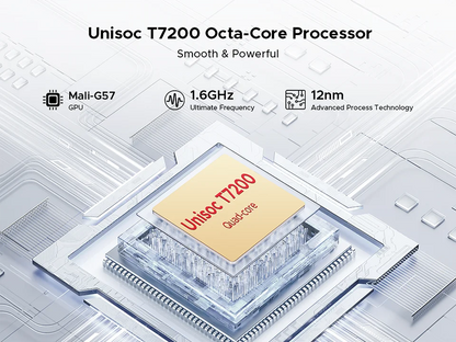 DOOGEE Tab A9+ 2 IN 1 Smart Tablet 11'' Screen Android 15 20GB RAM(4+16) 64GB ROM 8580mAh Battery Dual Speakers Widevine L1