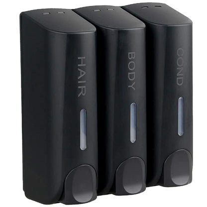 Dreifacher 350ml Duschbad-Shampoo-Spender Mehrzweck-Wand wasch spender mit großer Kapazität für Bad zubehör