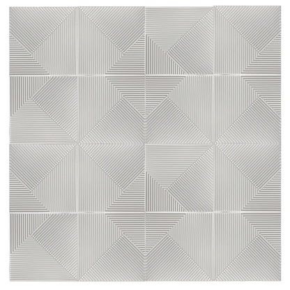10pcs Diamond Design Decorated 3D Wallpanel, 30cmx30cm Matte White/Black/Golden, Diy Home Decoration Wallboard Wall stickers