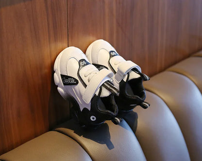 Size 20-31 Children Wear-resistant Casual Sports Shoes Baby Anti-slip Toddler Shoes Girls Boys Kids Soft Bottom Running Sneakers.