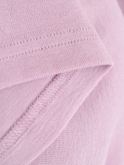 Women One Shoulder Long Sleeve Top Tee Tshirt