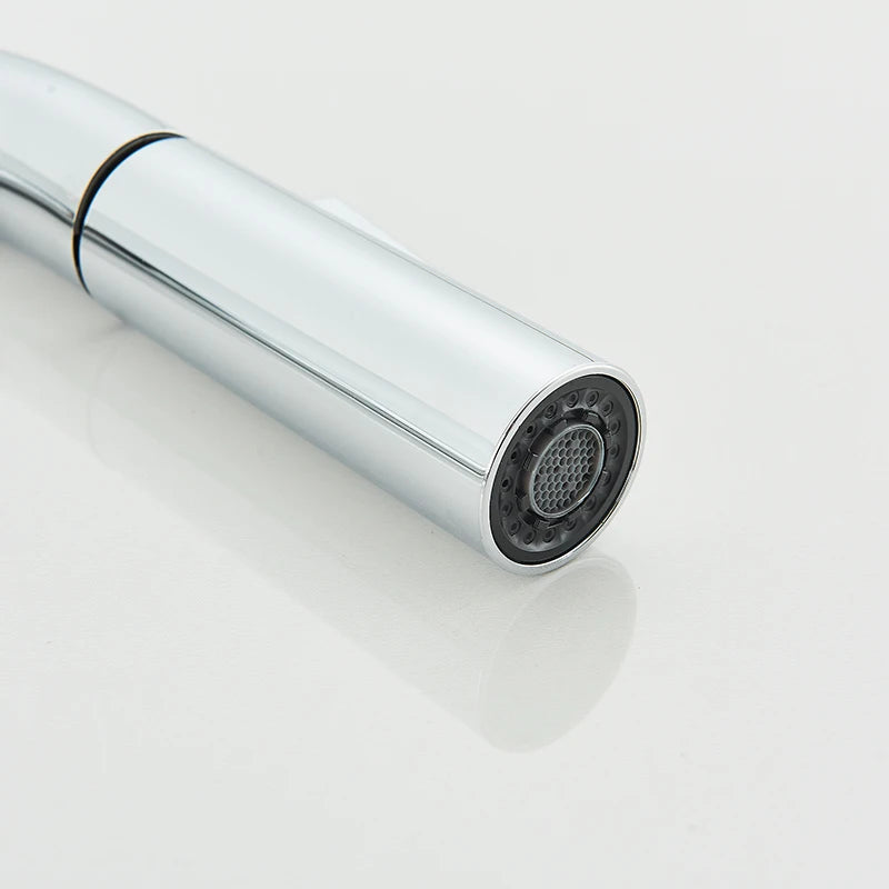 Kitchen Sink Cold Hot Water TapPull Out Kitchen Faucets 360° Rotation Kitchen Mixer Tap Single Lever Mixer Tap