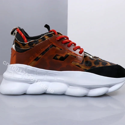 Luxus-Outdoor-Freizeitschuhe der Größe 36–45 für Männer und Frauen, modische Freizeit-Turnschuhe, Herbst-Winter, dicker Boden, niedrige Sportschuhe