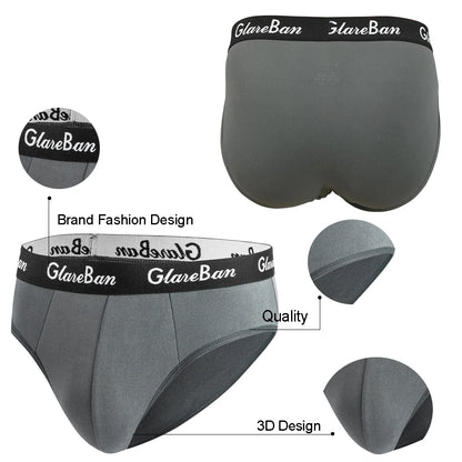 10pcs Pack Briefs Brand Cotton Boxer Fashion Style Men Panties Underwear Male And Underpants For Homme Set Shorts Box Slips ﻿.