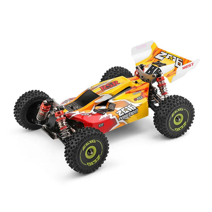 WLtoys 144010 144001 75KM/H 2.4G RC Car Brushless 4WD Electric High Speed Off-Road Remote Control Drift Toys for Children Racing.
