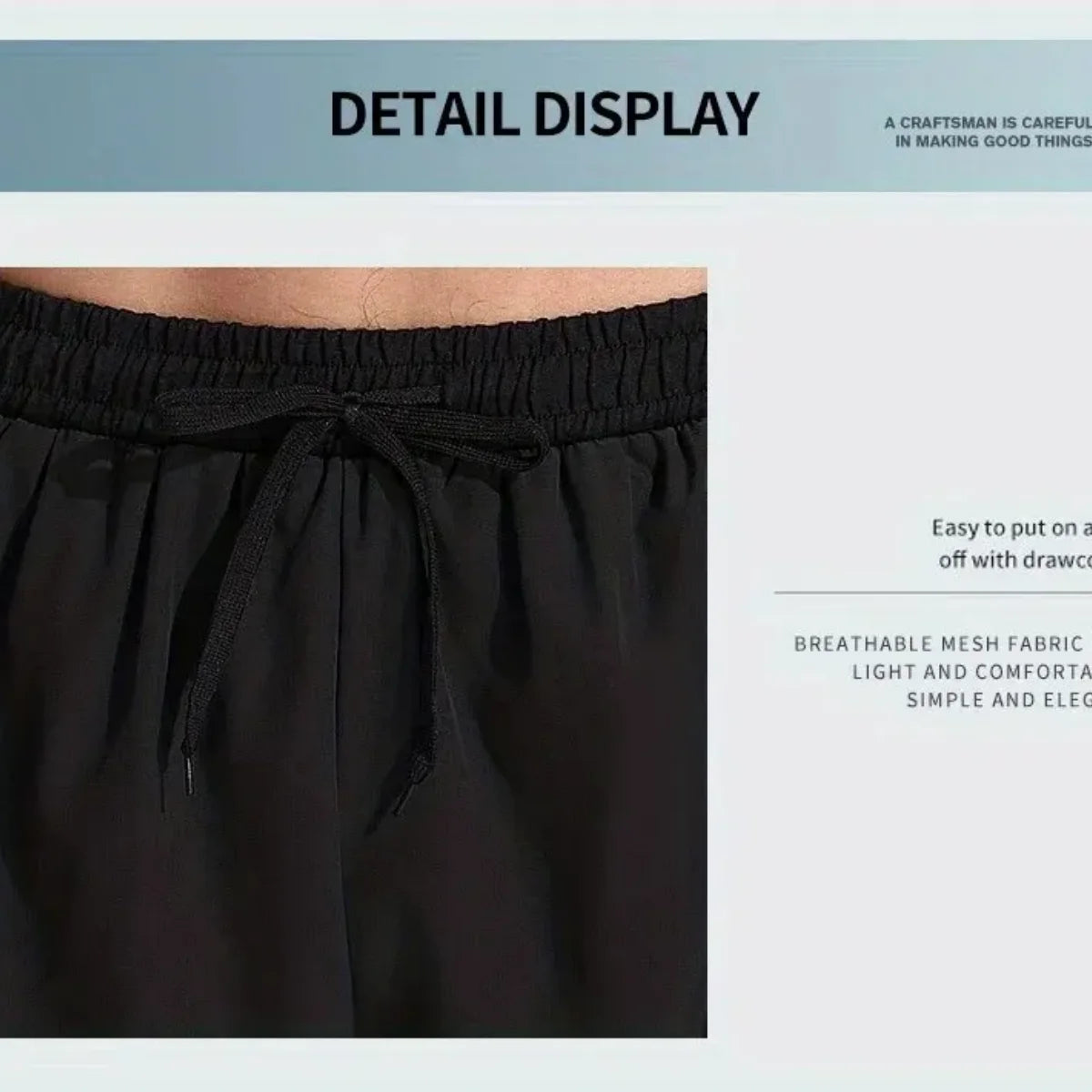 Herren-Aloe-Hosen, sportliche Shorts, zweilagige Badehose: schnell trocknend, stilvoll und bequem für Strand, Pool und heiße Quellen