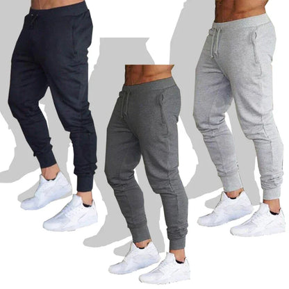 Slim Fit Men's Jogging Pants Sport Sweatpants Running Joggers Trackpants Bodybuilding Trouser for Fitness And Exercise.