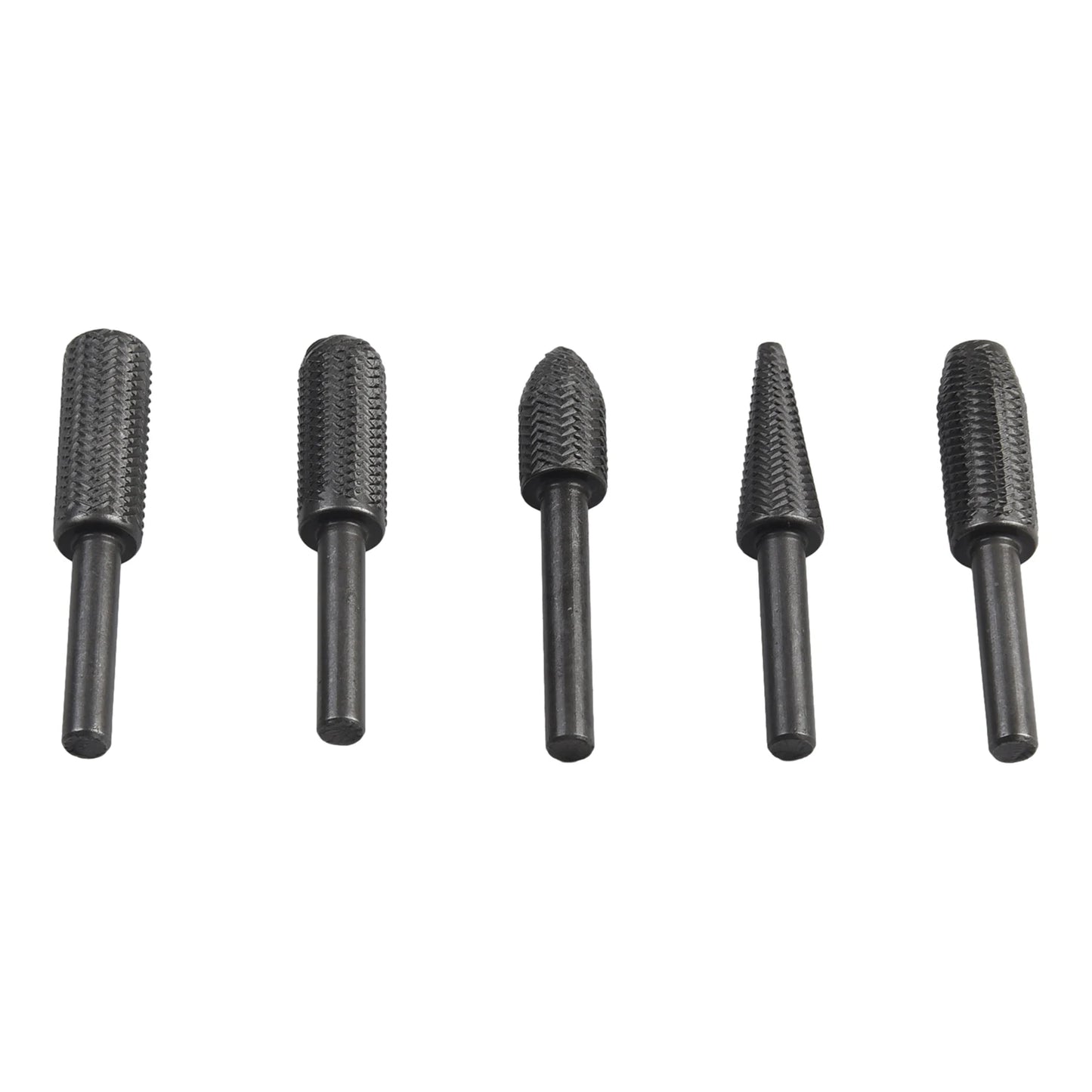 5Pcs Hartmetall Grat Rotary Raspel Datei ACH Zylindrische Form Double Cut Fräser Für Die Grinder Bohrer Bits