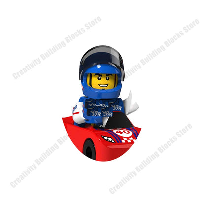 New Hot Series Gray Shark Boy Girls 3D Model DIY Building Bload Toys Classic Movie Children's Toys Gifts