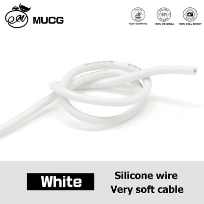11Colors Heat-resistant Silicone wire Ultra soft Electrical wires Electronic componen cable DC led 18awg 20awg 22awg 24awg 26awg.