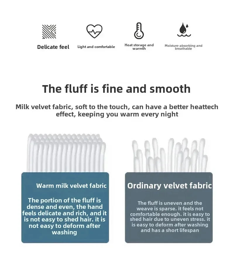 Winter Quilt Blanket Double Sided Velvet Lamb Cashmere Double Bed Quilts King Queen Full Size Bed Duvet Thicken Comforter Core.