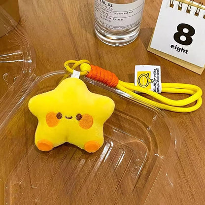 Stern-Schlüsselanhänger für Taschen, Partygeschenke, Geschenke, Cartoon-Stern-Schlüsselanhänger, Zubehör, Weihnachtsdekoration, 2025, Neujahrsgeschenke.