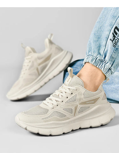 Men's Running Shoes Marathon Breathable Lightweight Women's Comfortable Casual Athletic Nonskid Walking Sports Sneakers