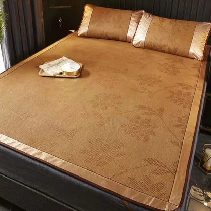 WASART Summer bamboo rattan mattress adult baby cool sleeping mat kit 90/150 single double bed foldable sheet bed protection pad.