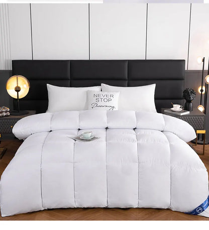 hotel style Comforter Queen KingLightweight fluffy comfortable and breathable soft winter quilt very warm 220x240 Quilts  - et.
