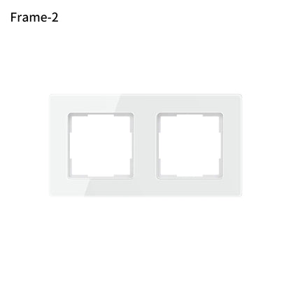 AVATTO Tuya WiFi Smart Licht Schalter Motorisierte Jalousien Shutter Vorhang Schalter Touch Glas Schalter Funktioniert Mit Alexa Google Hause