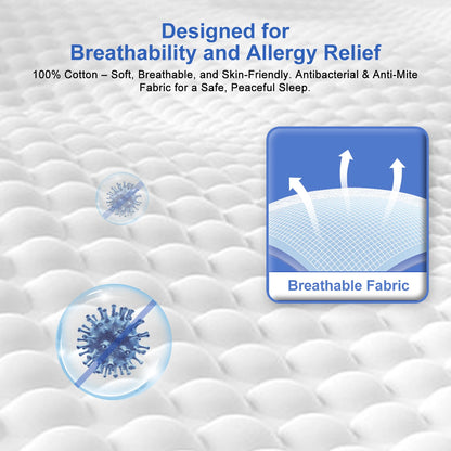 AUTHMIC Orthopädische Matratze 25 cm mit Taschenfedern, 7-Zonen-Rückenstütze, mittelfestes Gefühl, atmungsaktiver, hautfreundlicher Stoff