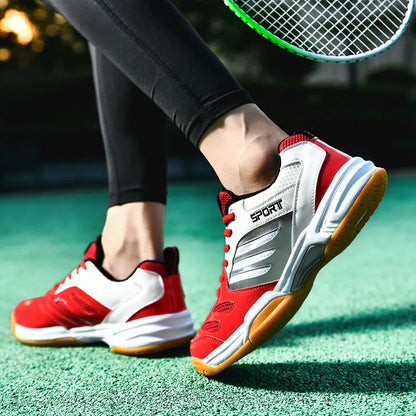 Badminton Shoes Court Tennis Sneakers for Training Volleyball Indoor Outdoor Professional Men Women Breathable Sport Big Size