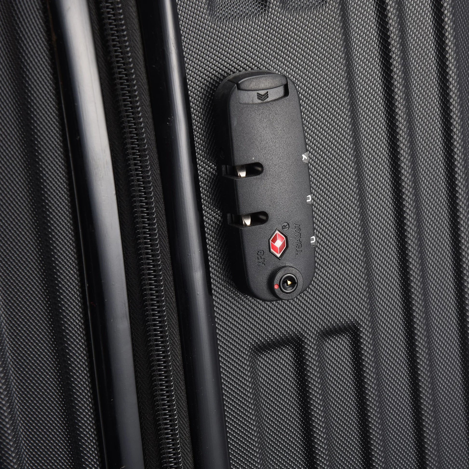 3 Stück Koffer und Trolleys 28/24/20 Zoll – Handgepäckkoffer mit Passwortsperre – Reisekoffer mit Rollen – Hartschalenkoffer klein.