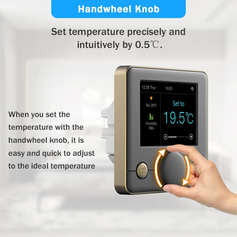 Tuya Wifi Heating Thermostat Smart Thermostat Gas Boiler  Floor Heating Termostato Digital Temperature Controller Smart Life Ale.