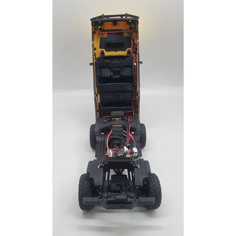 LED 5V Lighting Upgrade System Front and Rear Lamp for 1/24 RC Crawler Car FMS FCX24M Camel Cup Discovery Range Rover Parts.