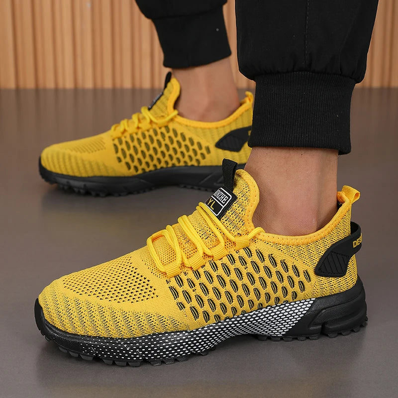 2025 Shoes for Men High Quality Male Sneakers Breathable Fashion Gym Casual Light Walking Plus Size Footwear Zapatillas Hombre