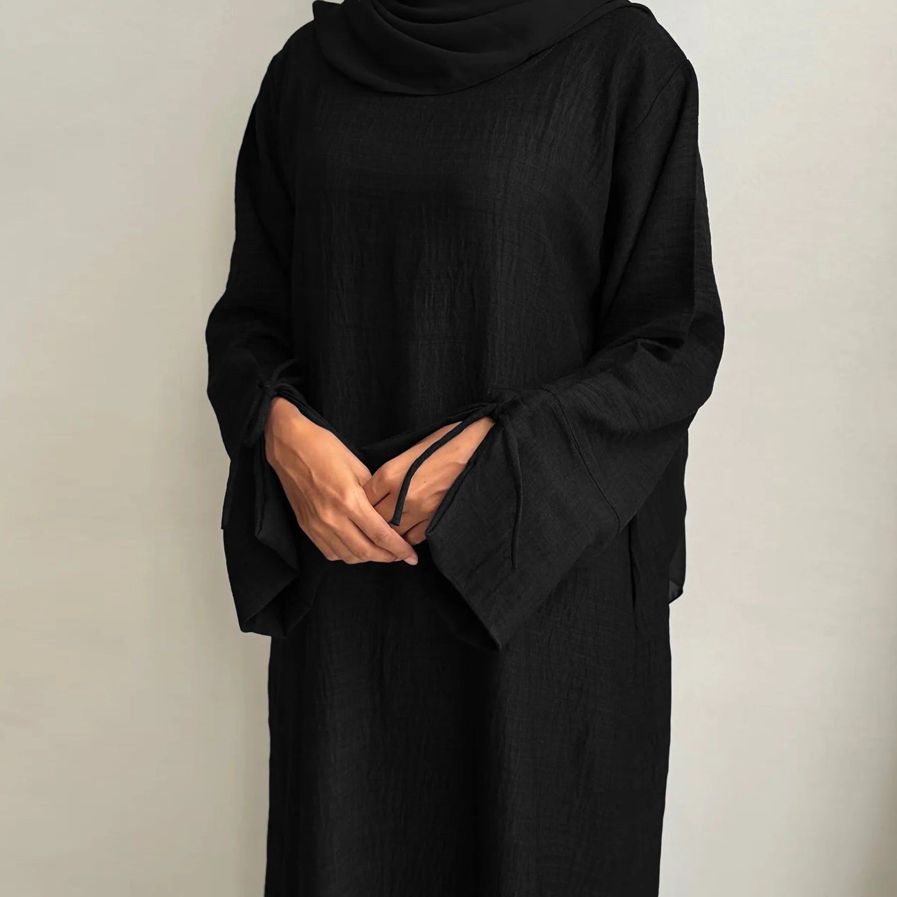 Plain Closed Abaya Muslim Dress Abayas for Women Dubai Luxury Turkish Dresses Islamic Clothing Kaftan Robe Musulman Ramadan Eid.