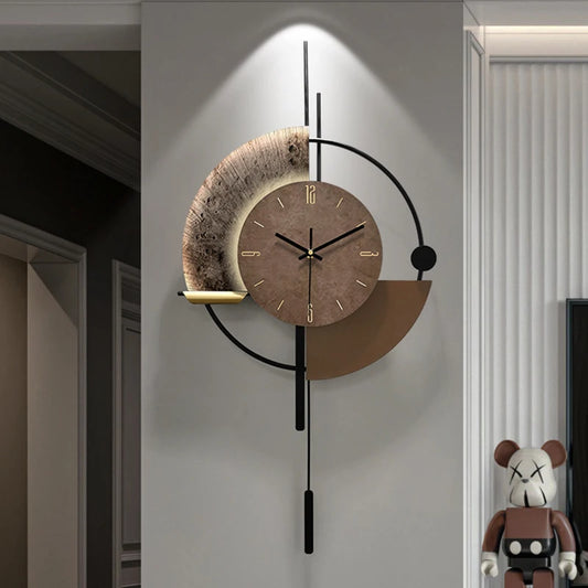 Wohnzimmer Wanduhr Moderne Luxus Schlafzimmer Uhren Innen Stilvolle Elegante Uhr Nordic Große Wand Uhr Raum Dekorationen