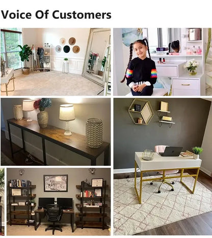 Tribesigns 78,7 Zoll extra langer Computertisch 2-Personen-Schreibtisch, doppelter langer Schreibtisch, Arbeitsplatz für das Heimbüro