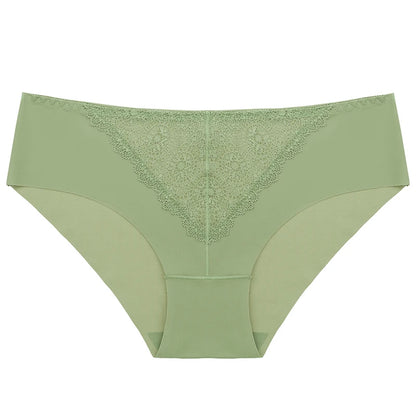 BZEL 10PCS/Set Women's Panties Exquisite Sweet Lace Underwear Sexy Lingerie Silk Satin Briefs Woman Comfort Breathable Underpant.