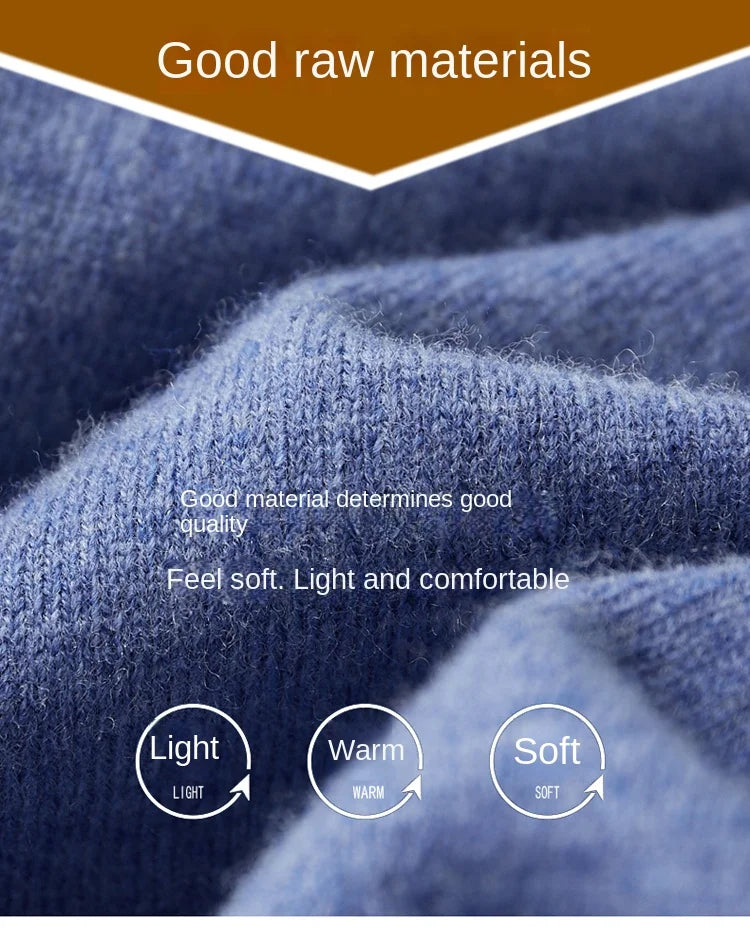 2025 Men's Autumn And Winter 100% Merino Pure Wool Knitted Sweater Men's Business Casual Knitted Polo Collar Pullover Top YJ1815.