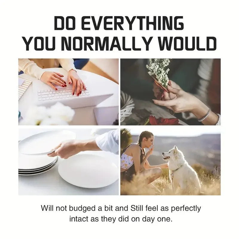 24Pcs/set Almond Press-On French Nail Tips Green Cat Eye False Nails Simple&Elegant Wearable Nail Art for Women&Girls Daily Wear.